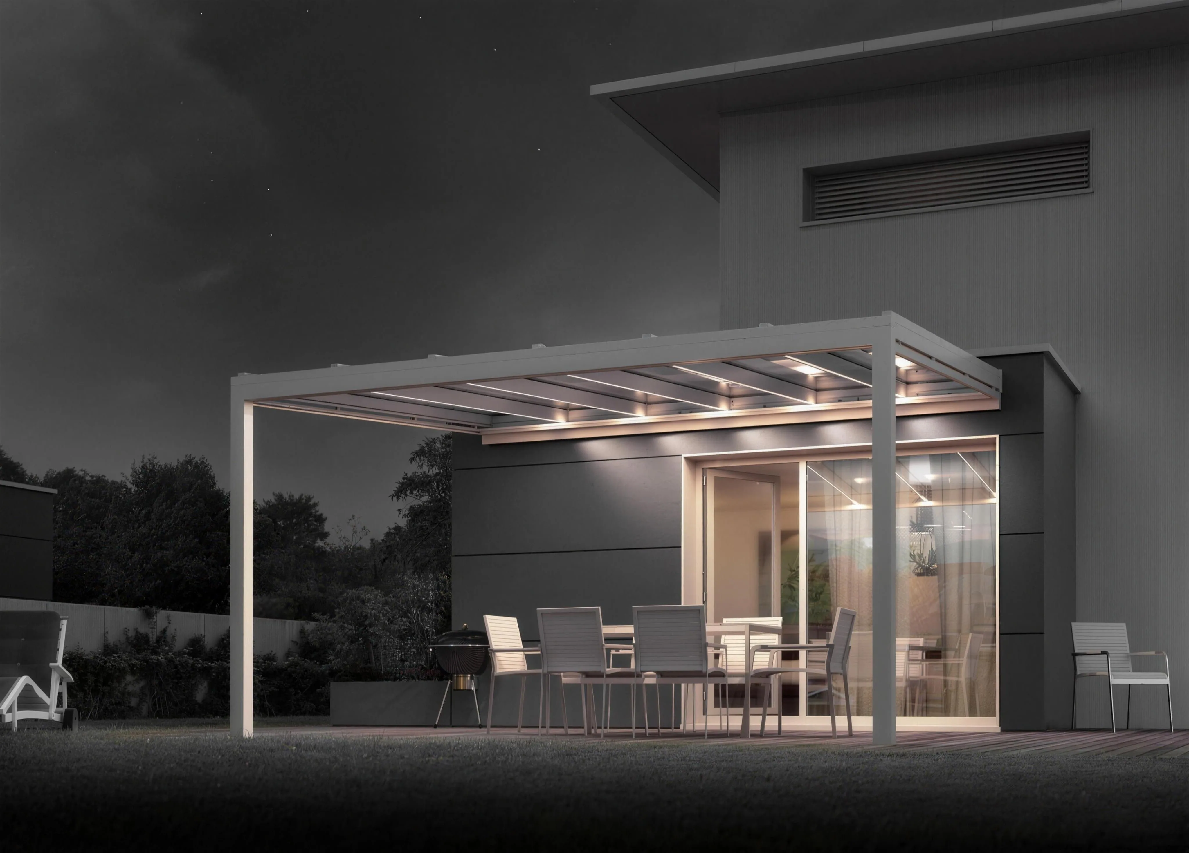 Stobag GP3100 / PS2500 Beschattungssystem, Referenz für Schweizer Architekturprojekte
